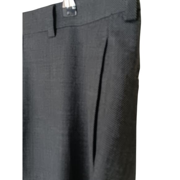 Men's Brooks Brothers 346 Regent 34 X 32 Dark Gray Dress Pants Wool - Picture 4 of 16